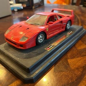 Red Ferrari Toy Car Model